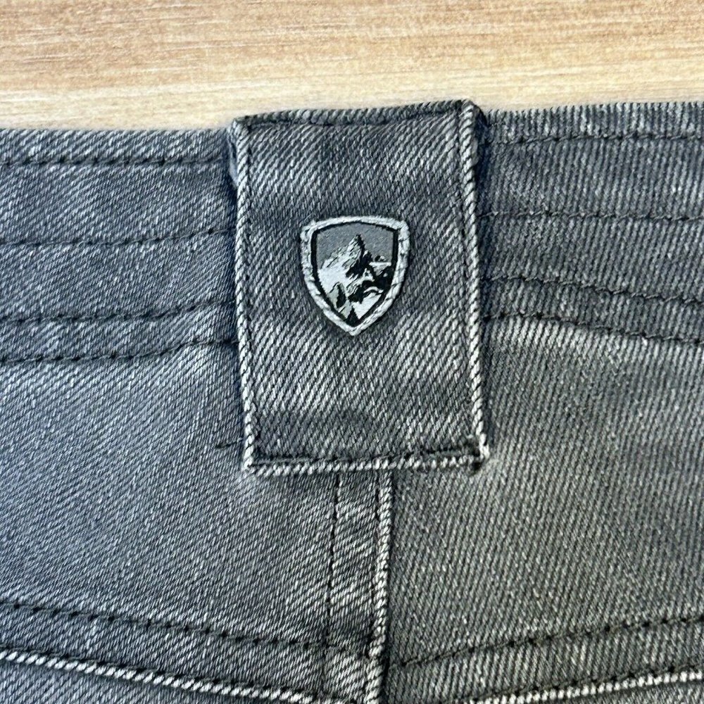 Kuhl Jeans Women Size 10 Reg Gray Skinny Pockets Hiking Stretch Denim Outdoor - Picture 10 of 16